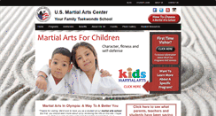 Desktop Screenshot of martialartsolympia.com